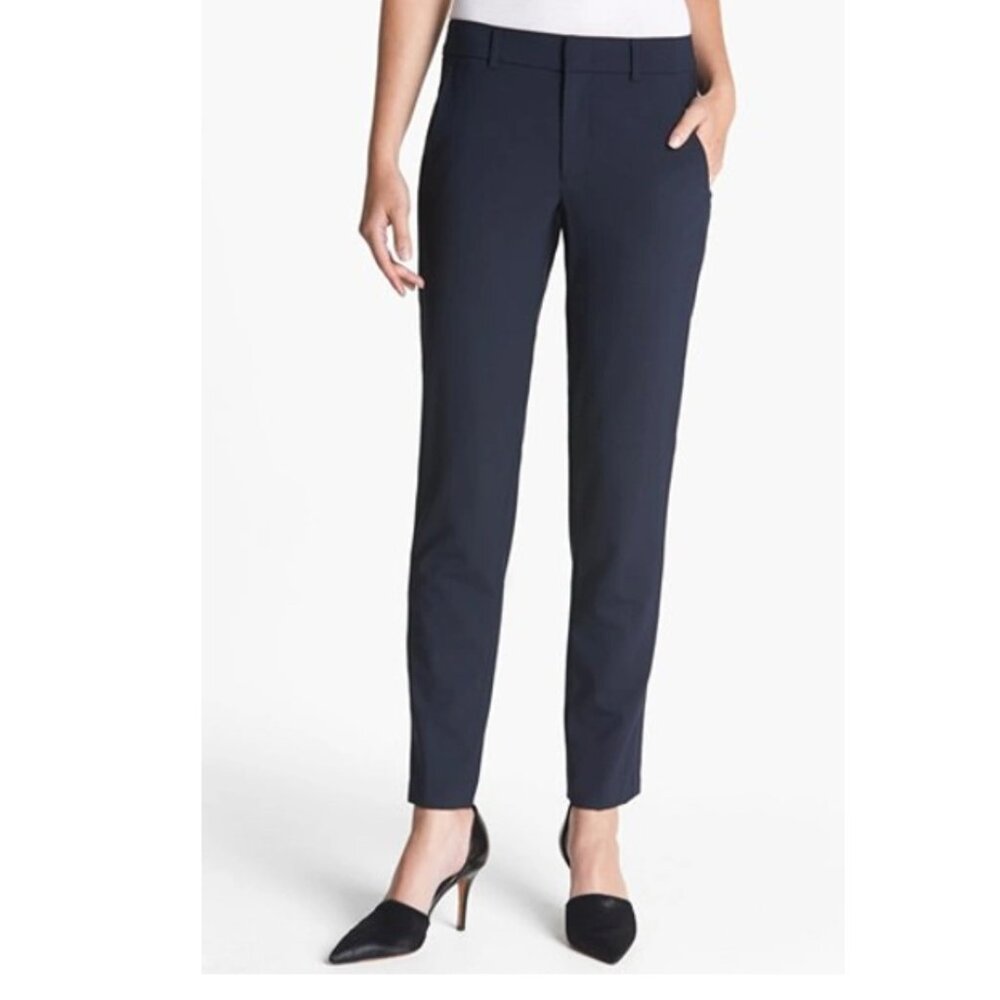 VINCE Strapping Stretch Wool Trousers